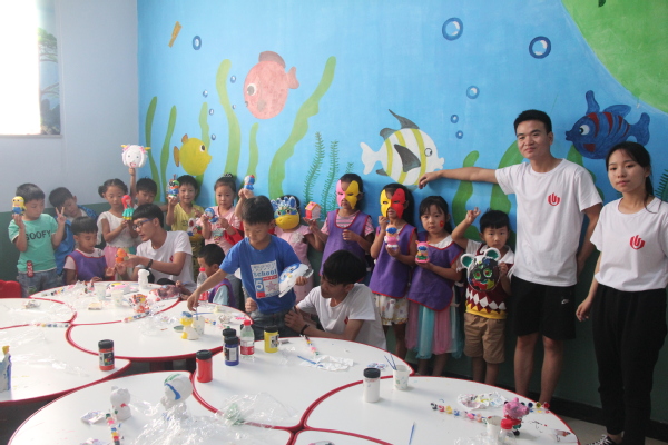 小朋友们的成果展示